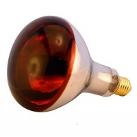 Hongxin 200W 220V half red infrared heat lamp light bulb