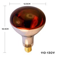 Hongxin direct factory wholesales price 200W 230V infrared heat lamp light bulb for small animal warming